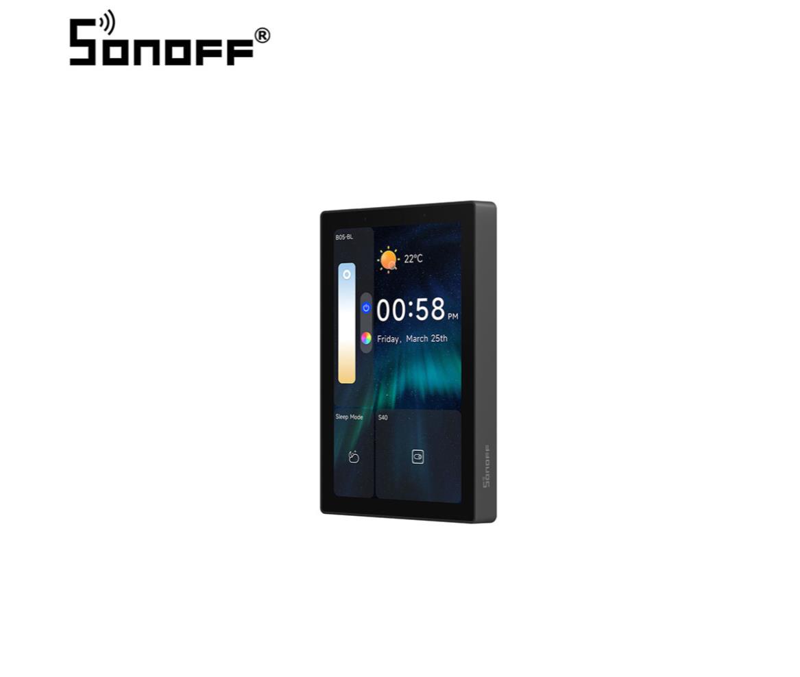 IoT Smart - WiFi Central Control Panel Pro 120 - Black - Sonoff