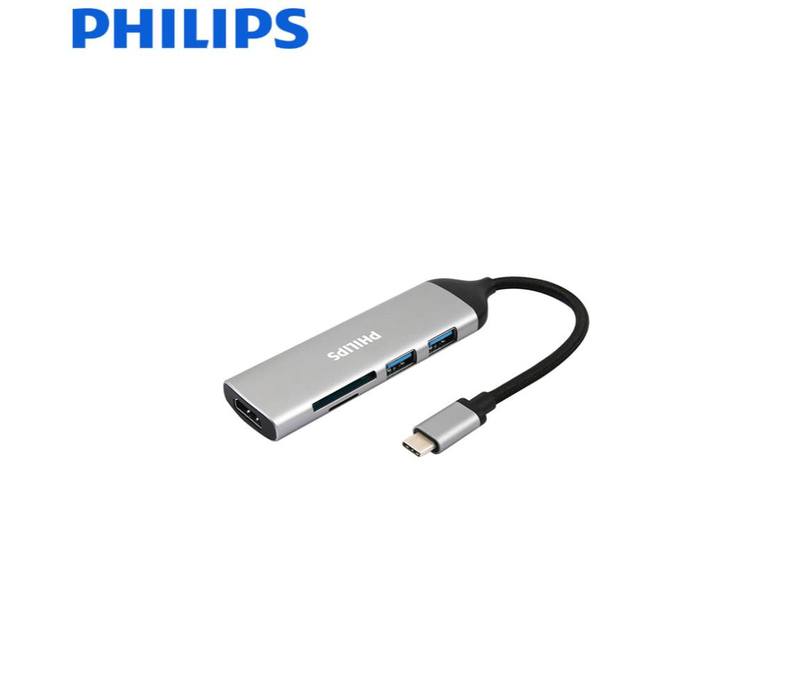 Philips USB Converter USB-C - HDMI+5x USB