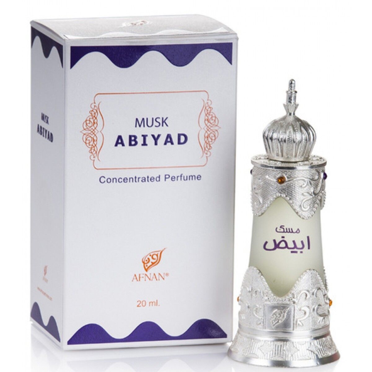 Afnan Concentrated Perfume Musk Abiyad Oil 20ml