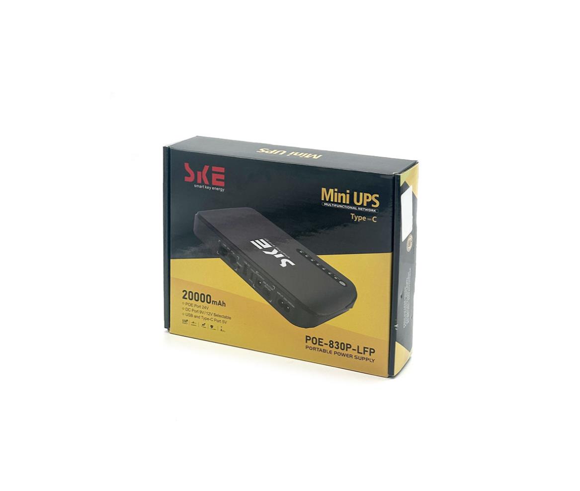 Mini UPS DC 9-12V 1.5A 20000mAh