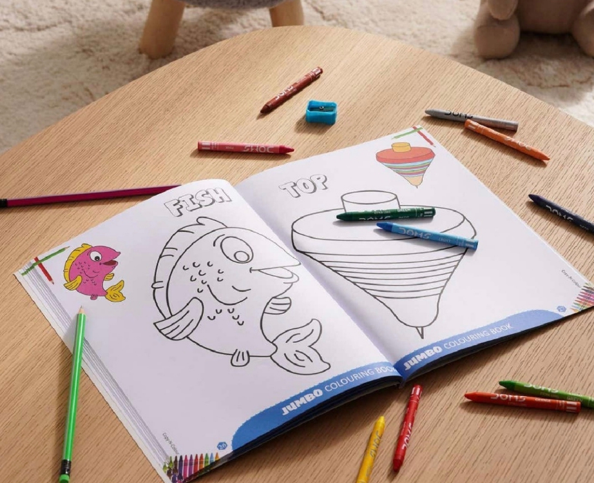 Jumbo Coloring Book
