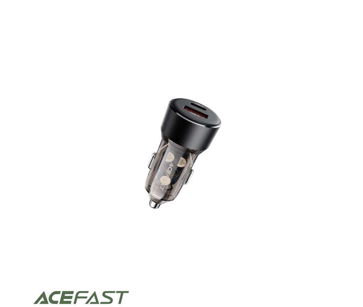 2-in-1 Car Charger - 60W - 1xUSB-C +