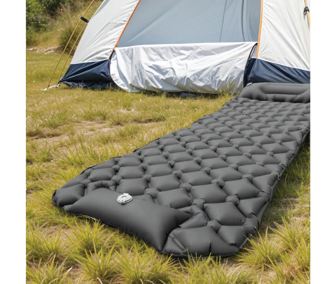 Green Lion Inflatable Air Mattress - Black