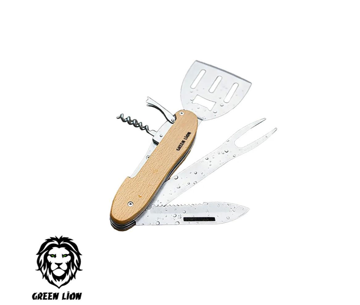 Green Lion Multifunction BBQ Tool Set