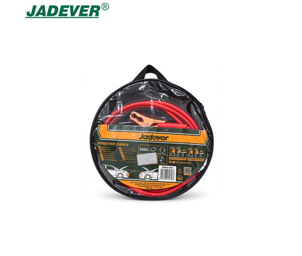 Jadever Jump Starter Alligator Clips 2.5m