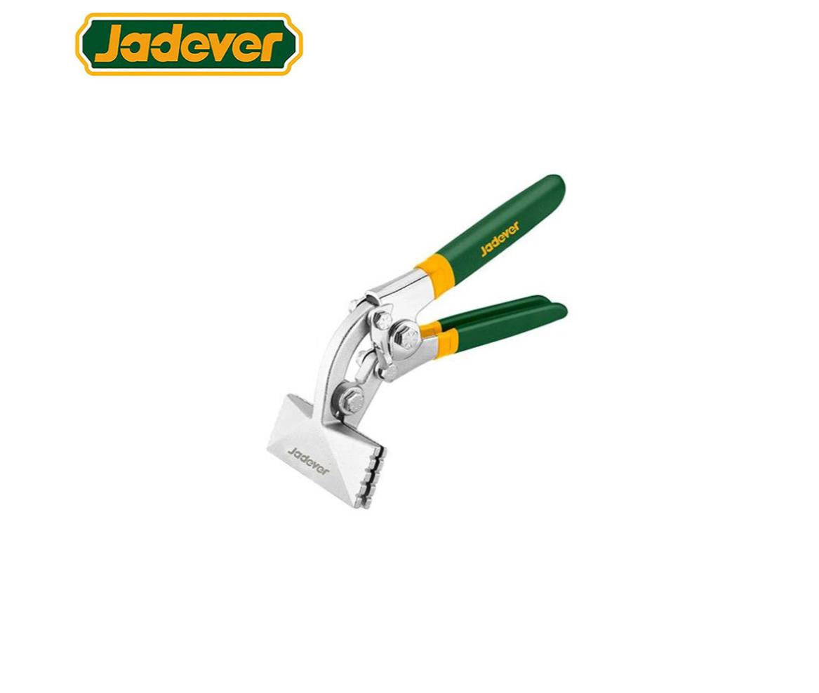 Jadever Offset Jaw Hand Seamer Plier 3"