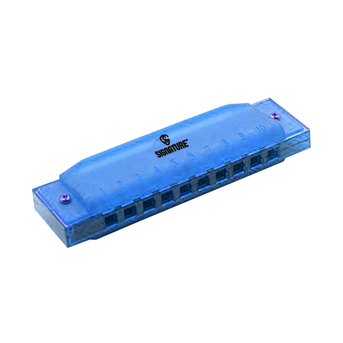 Signature 10-Hole Plastic Harmonica