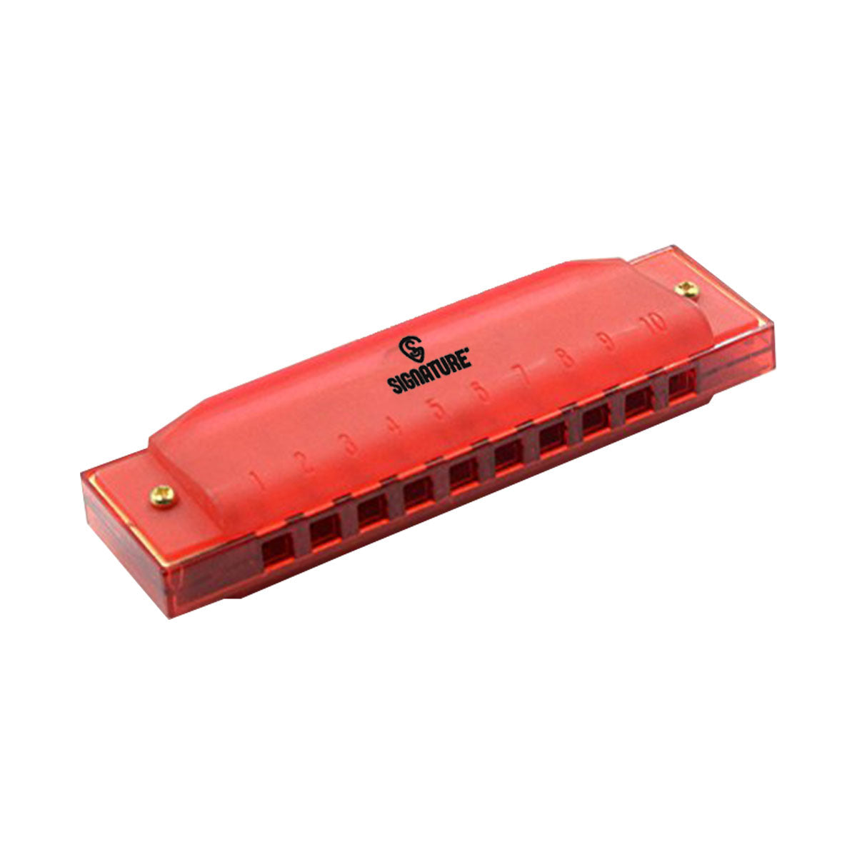 Signature 10-Hole Plastic Harmonica