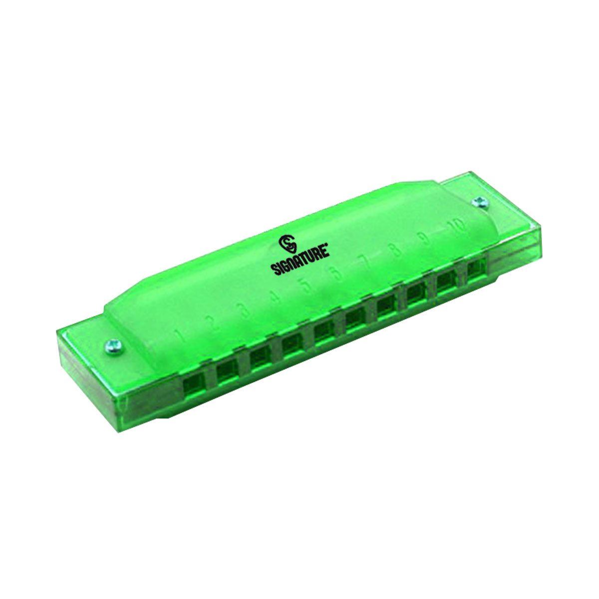 Signature 10-Hole Plastic Harmonica