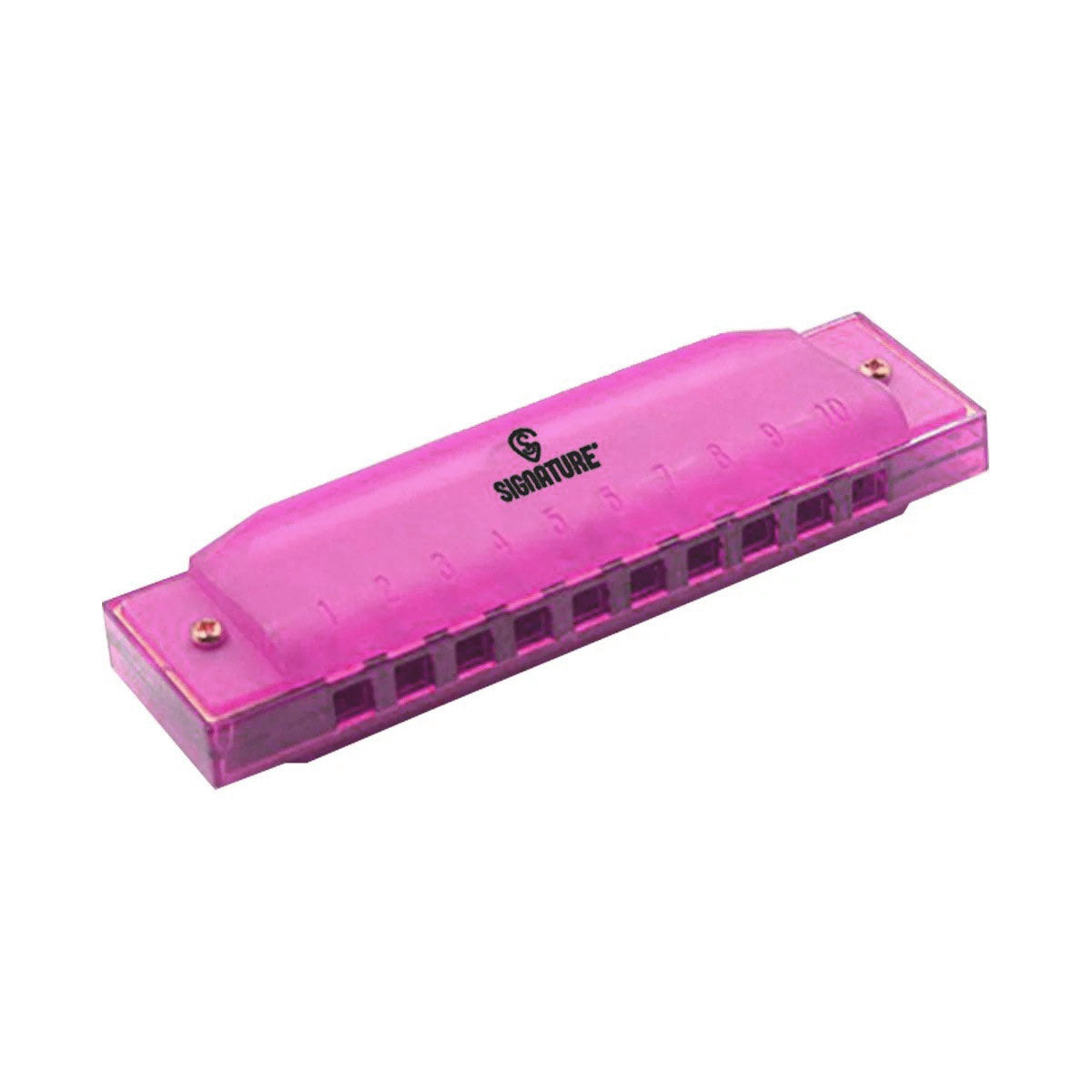 Signature 10-Hole Plastic Harmonica