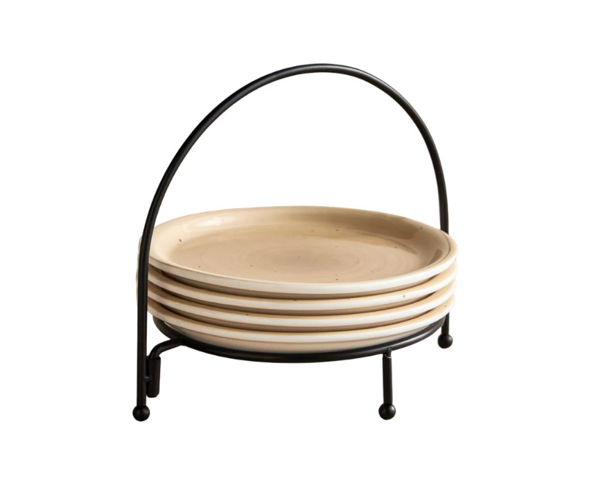 Porcelain Side Plate Set