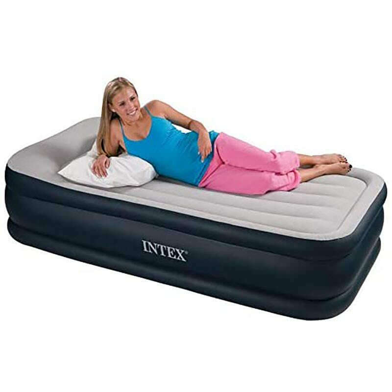 Twin Deluxe Pillow Rest Airbed 99*191*42 cm Air Bed Twin Deluxe Pillow Rest Airbed 99*191*42 cm Twin Deluxe Pillow Rest Airbed 99*191*42 cm Intex