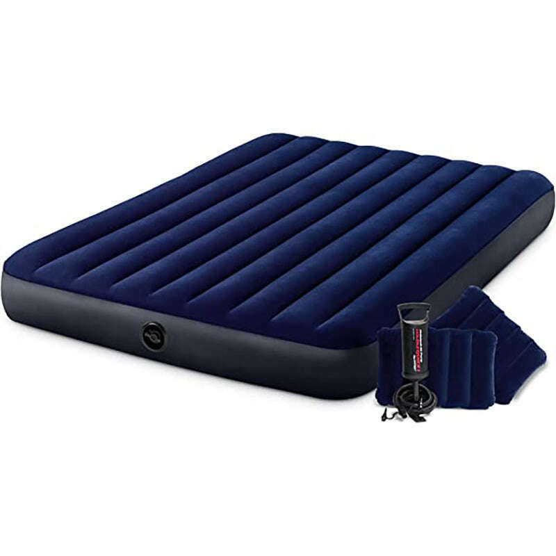 Dura-Beam Classic Downy Airbed W/ Hand Pump Air Bed Dura-Beam Classic Downy Airbed W/ Hand Pump Dura-Beam Classic Downy Airbed W/ Hand Pump Intex
