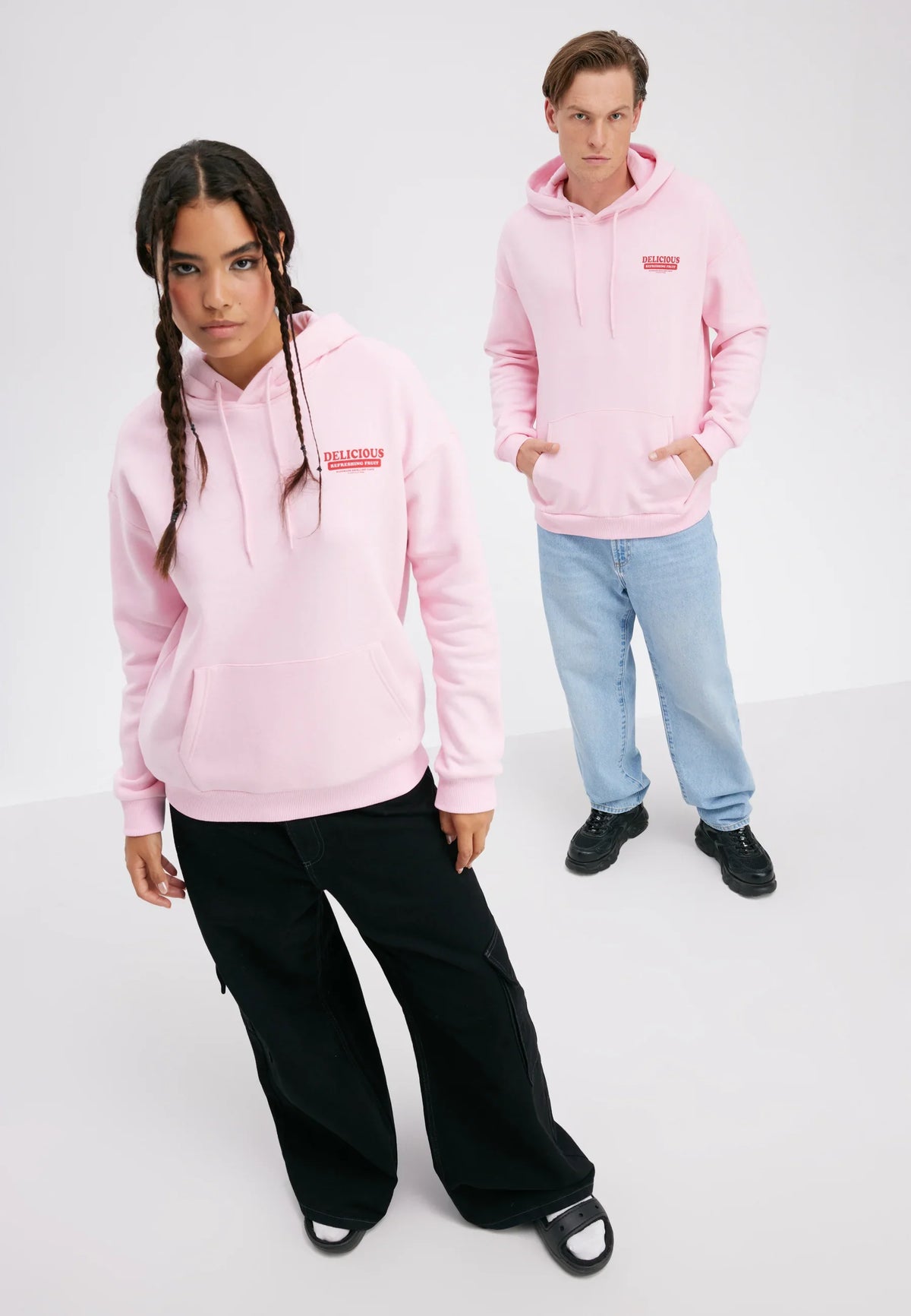 YOURTURN - UNISEX Pink Hoodie