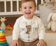 Baby Bear Print Long Sleeve