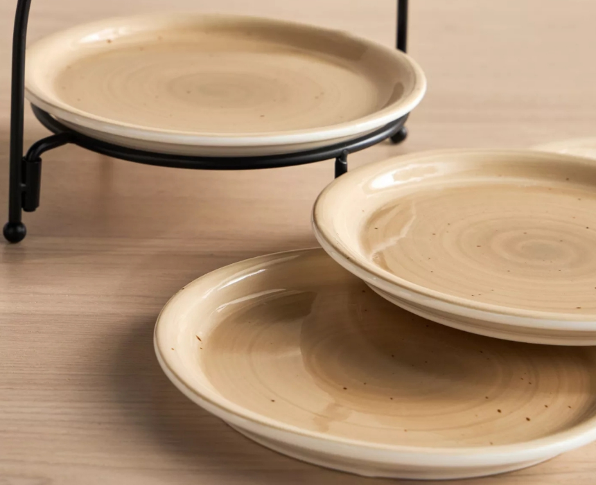 Porcelain Side Plate Set
