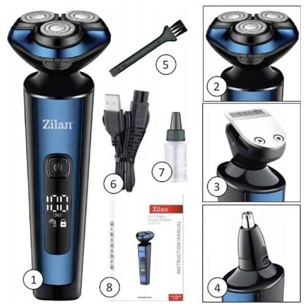 Zilan Rotary Shaver And Trimmer Aion