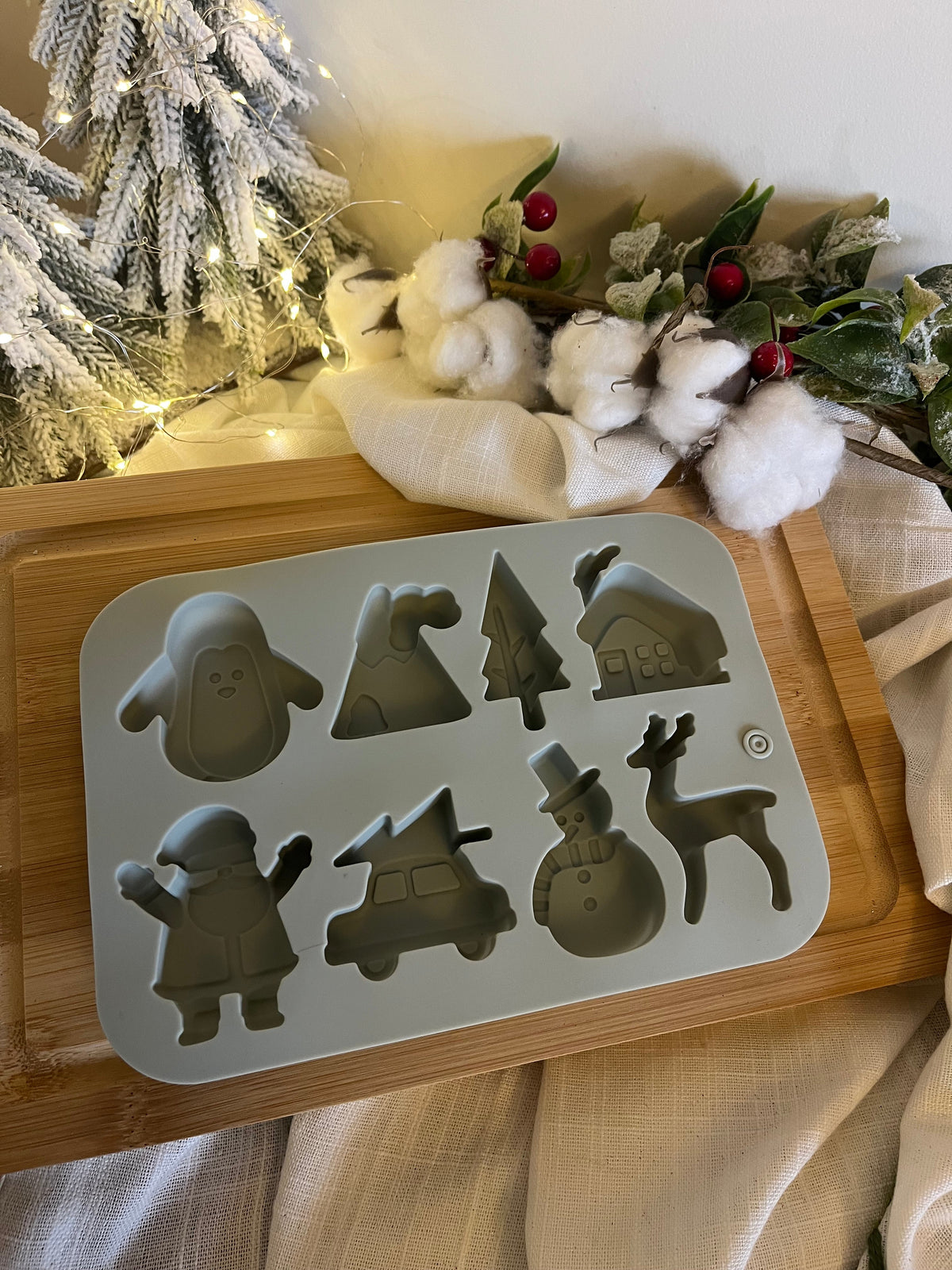 Christmas Silicone Mold With Several Shapes