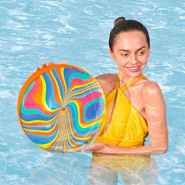 Bestway Inflatable Beach Ball Twist 46cm 31042 by Bestway