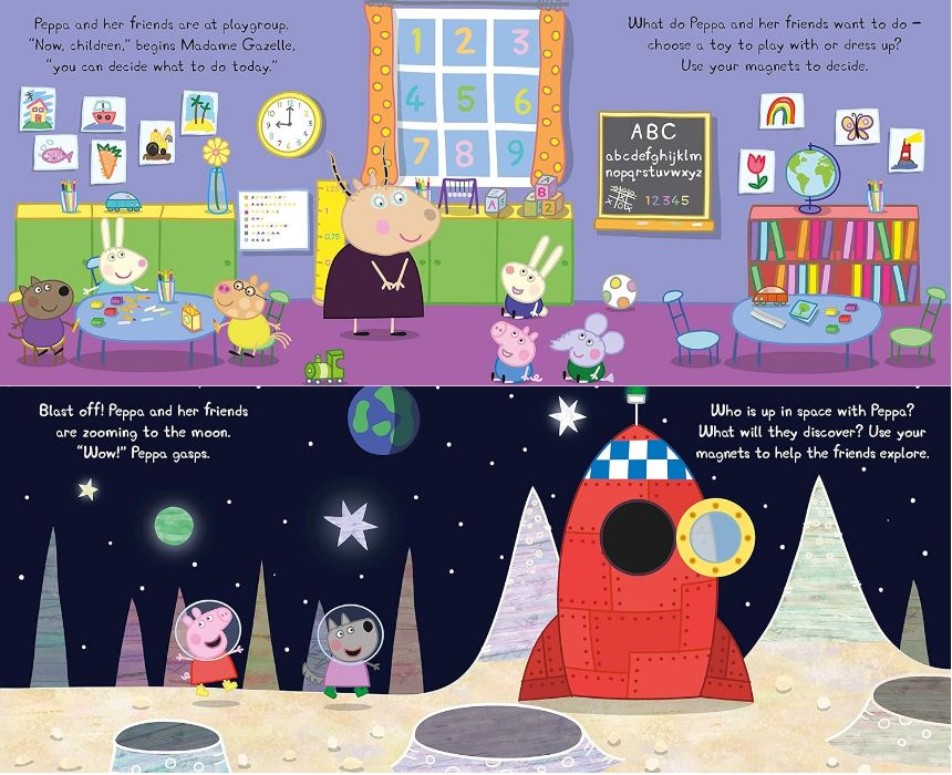Peppa Pig Peppa and Friends Magnet Book