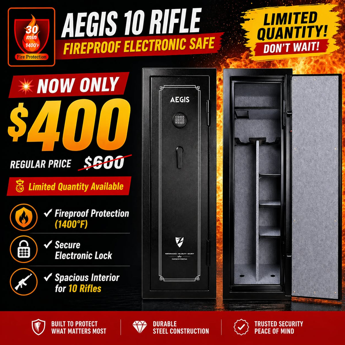 Aegis Fireproof Safe
