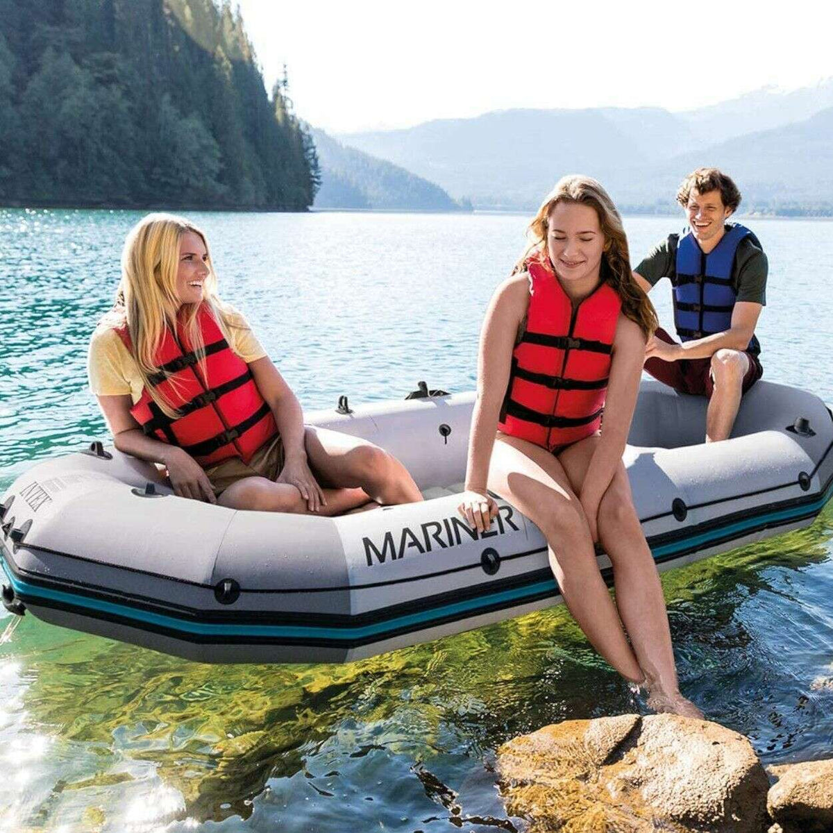 Mariner 3 Boat Set boat Mariner 3 Boat Set Mariner 3 Boat Set Intex
