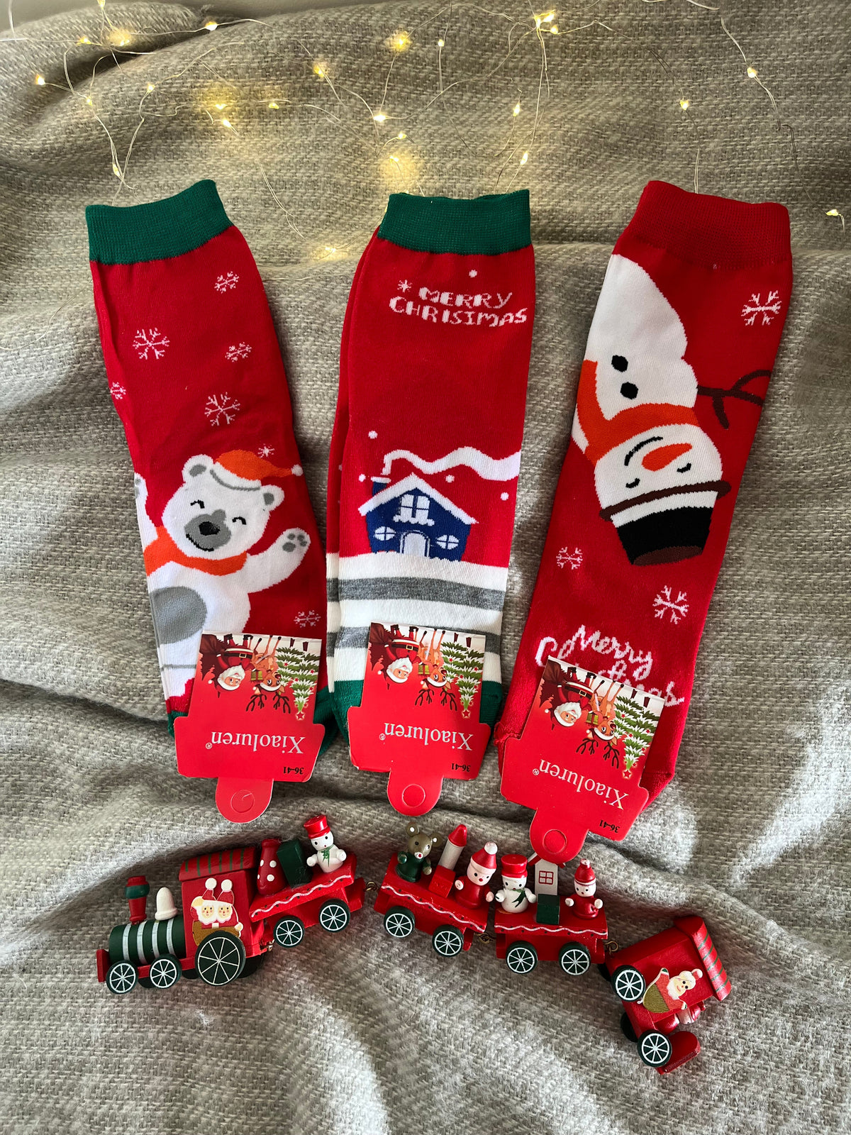 Christmas Socks Size 36-41