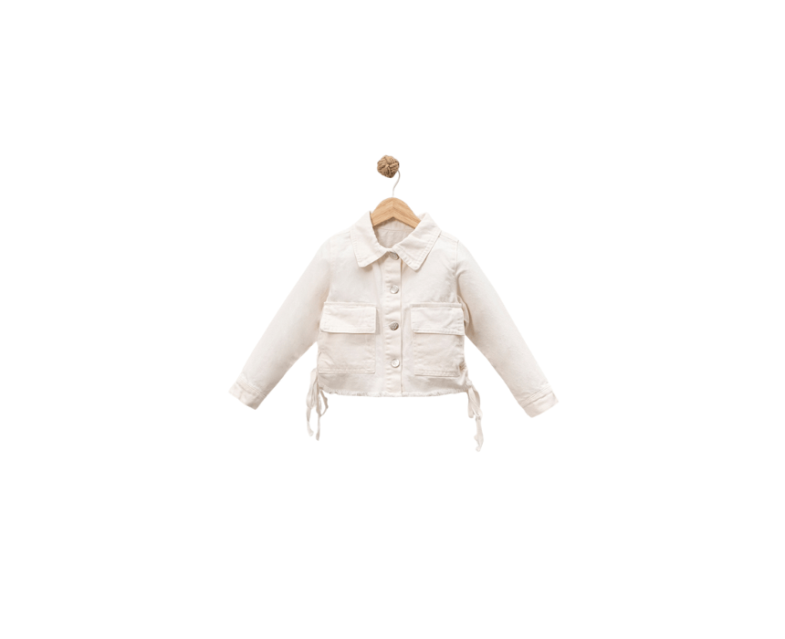 White Denim Jacket