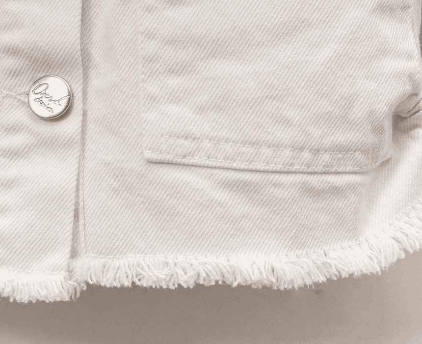 White Denim Jacket