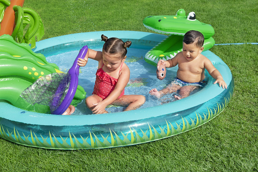Play center Crocodile 224 x 181 x 72 cm Kids Inflatables Play center Crocodile 224 x 181 x 72 cm Play center Crocodile 224 x 181 x 72 cm Bestway