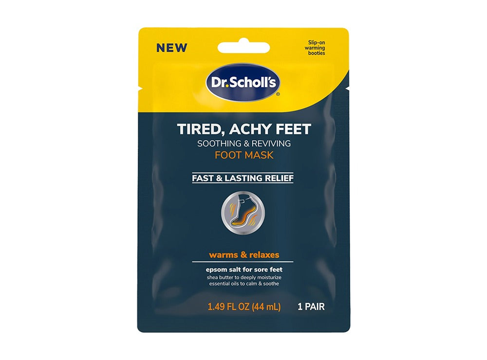 Dr Scholl's Tired Achy Feet Foot Mask 1 Pair