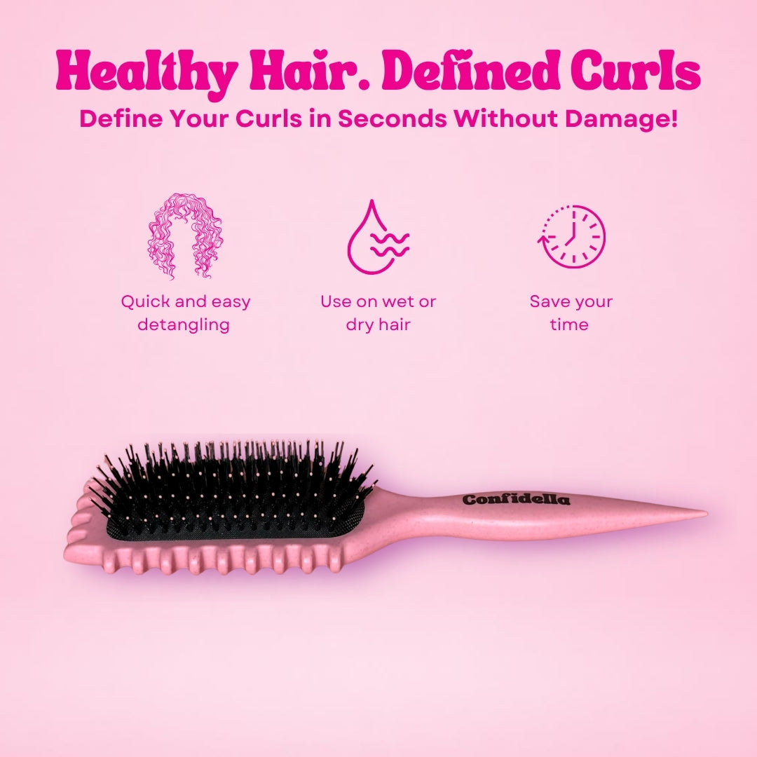 Confidella Charm Curls Brush