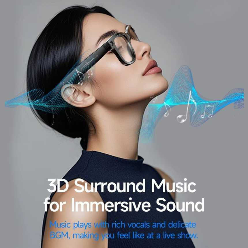 Smart AI Camera Glasses