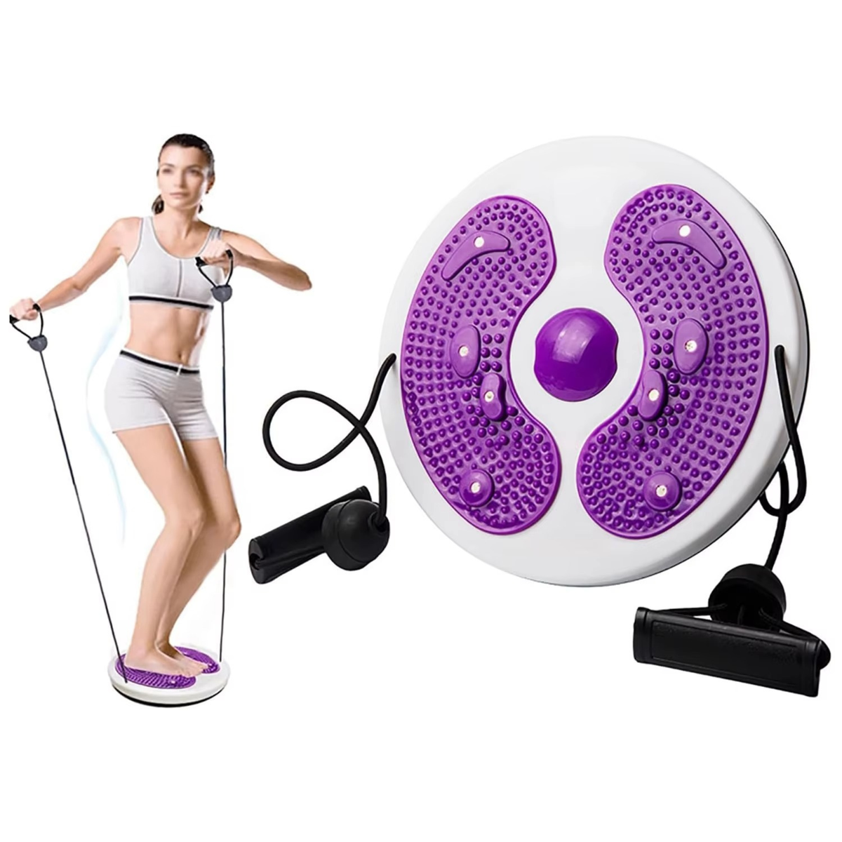 Magnetic Twisting Waist Disc for Core Fitness