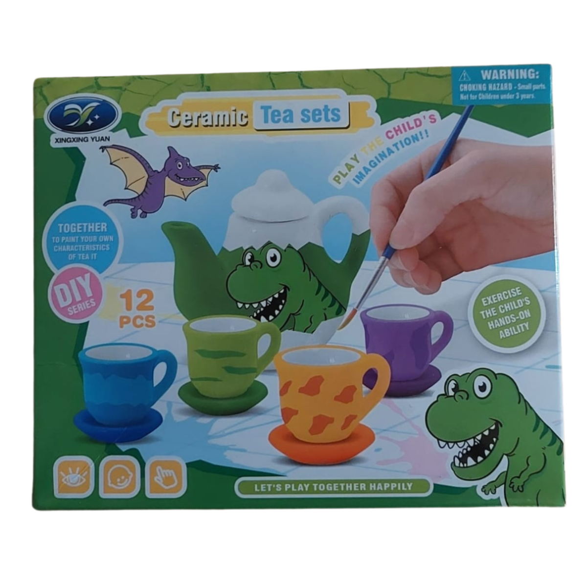 Shockers DIY Tea Set Ceramic Painting Kit