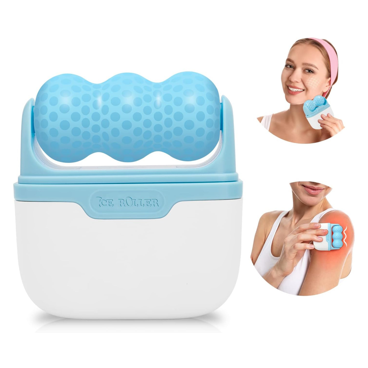 2-In-1 Ice Roller For Face And Skin Care
