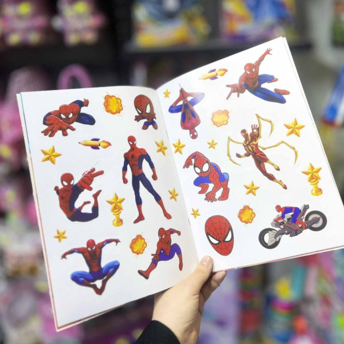 Sticker And Coloring Book