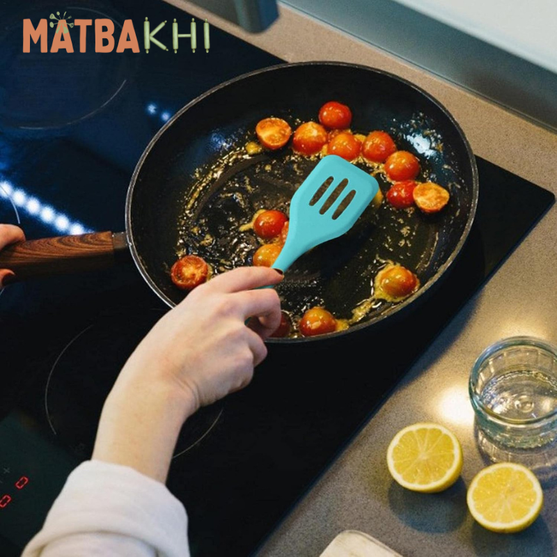 5-Piece Silicone Kitchen Utensil Set for Cooking