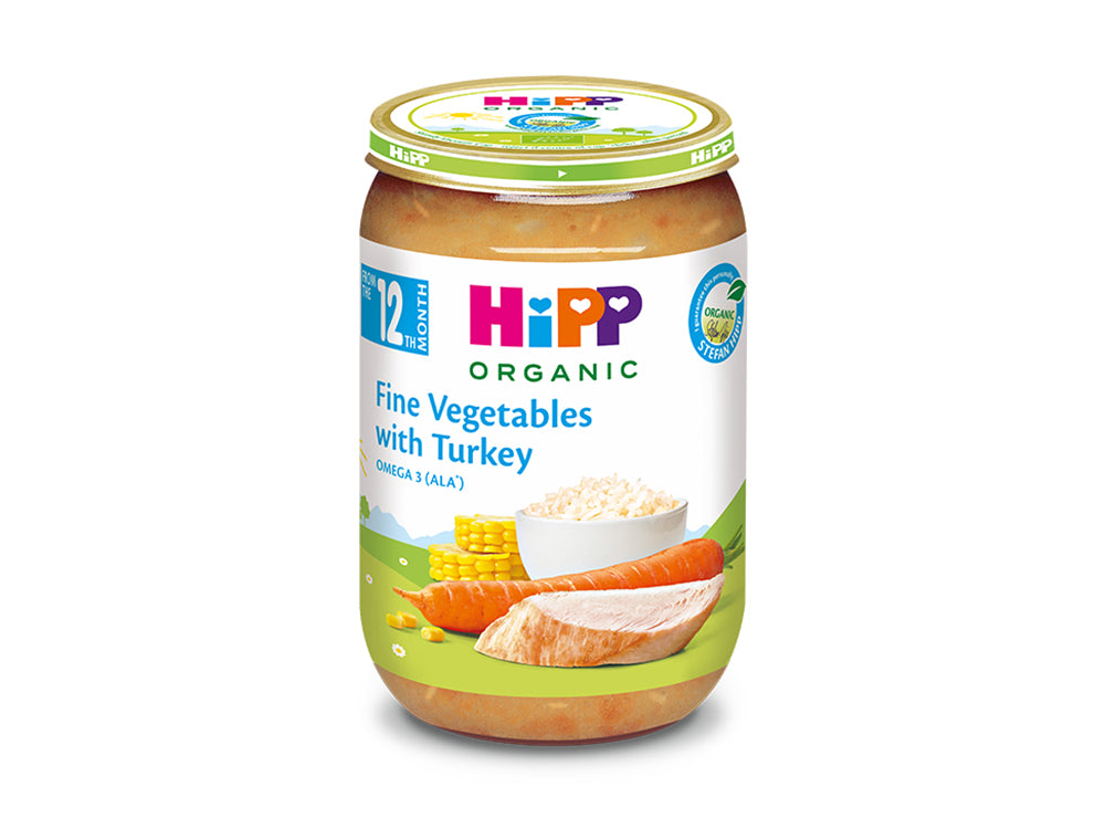 Hipp Fine Vegetables With Turkey 220 g