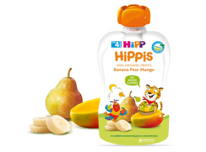 Hipp Hippis Banana Pear Mango 100 g