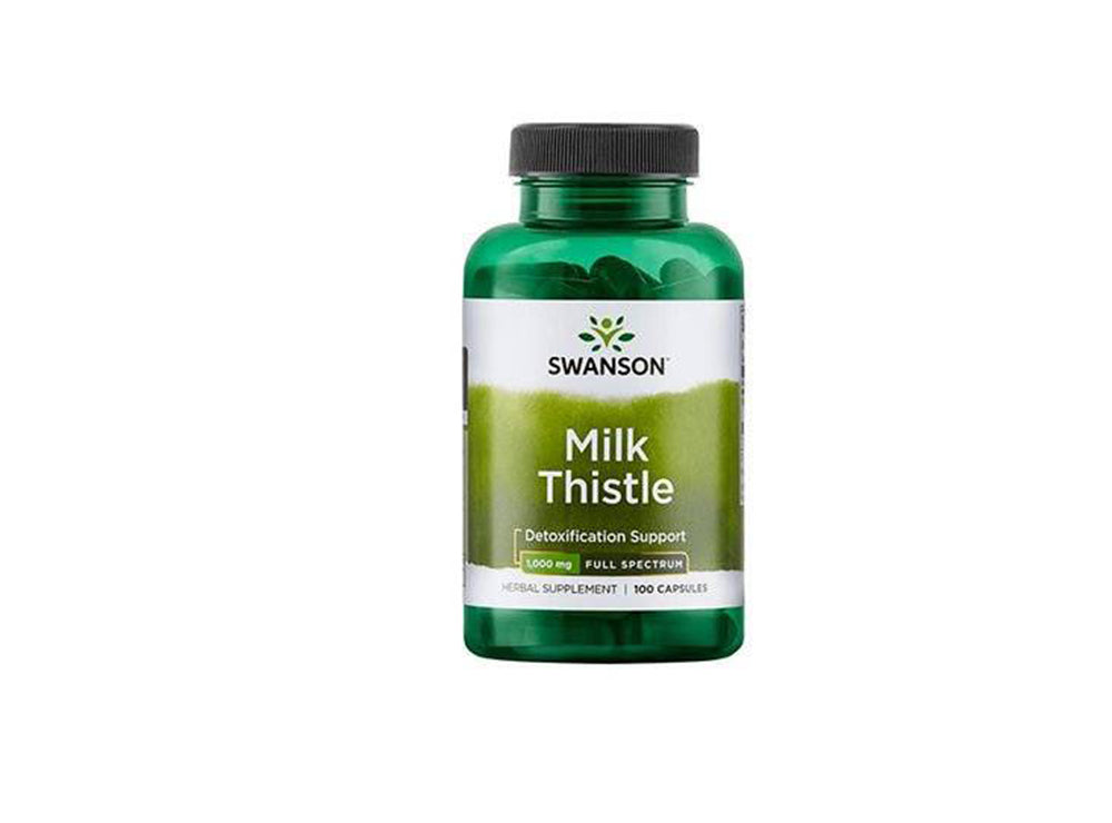 Swanson Full Spectrum Milk Thistle 500 mg 100 Pieces