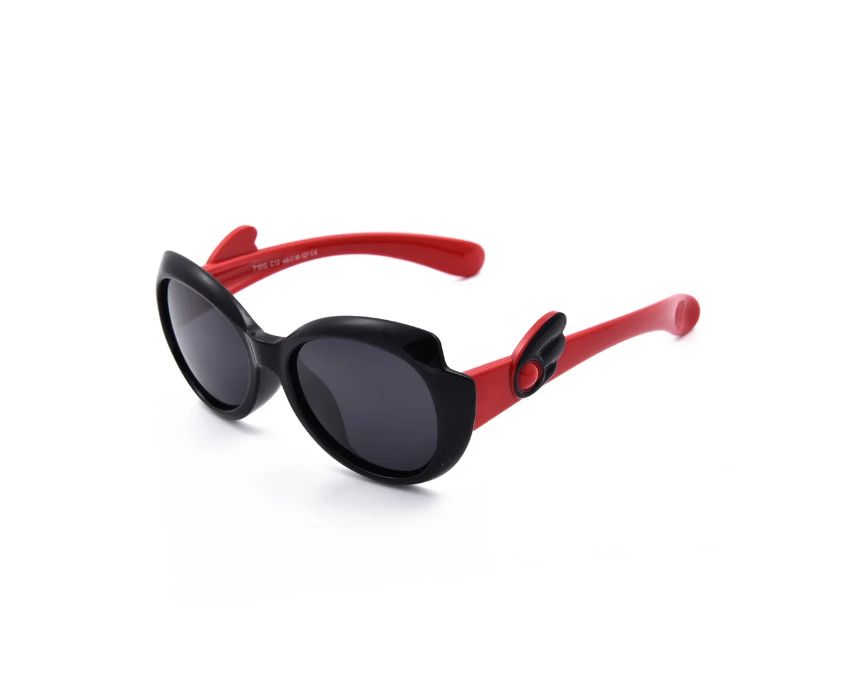 Retro Oval Sport Kids Sunglasses