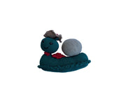 Crochet Snail Baby Toy Handmade