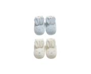 Prémaman Bunny Baby Slippers - 2-Pack