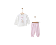 Elephant Print Two-Piece Set