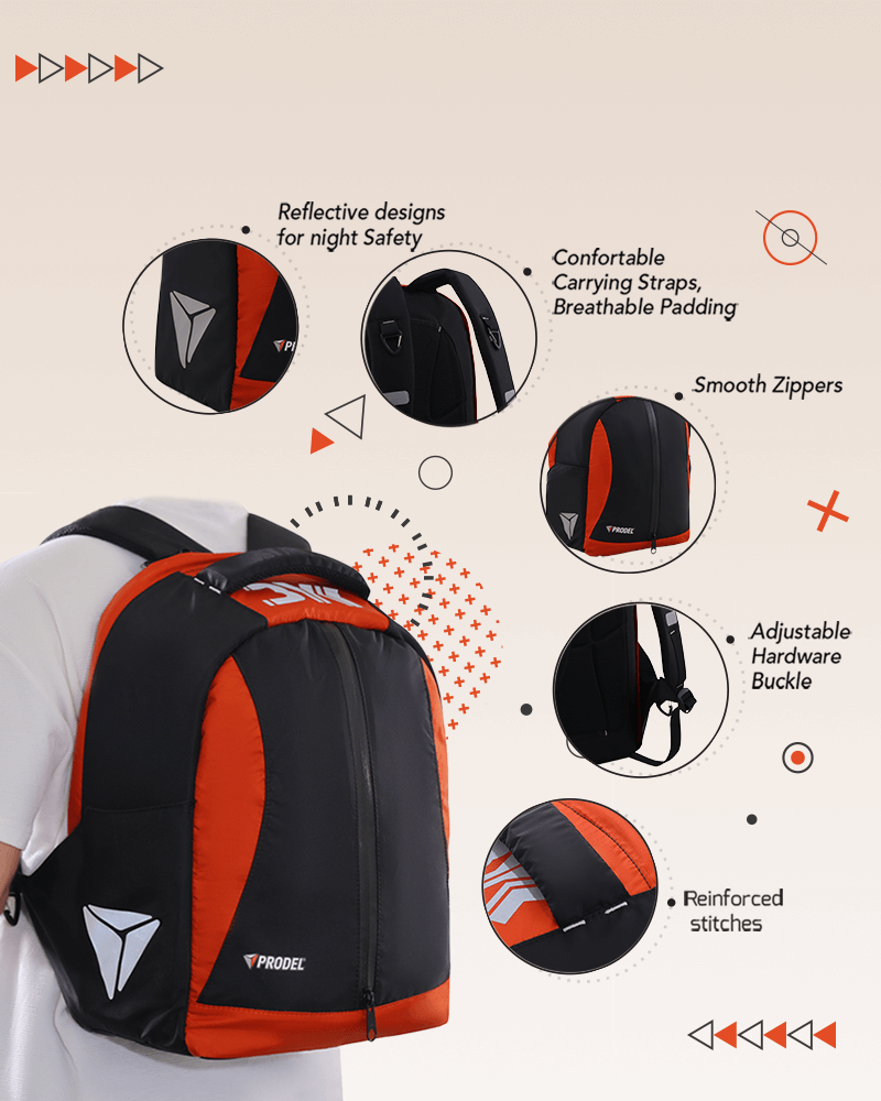 PRODEL BYK Laptop Backpack Hardshell Shockproof