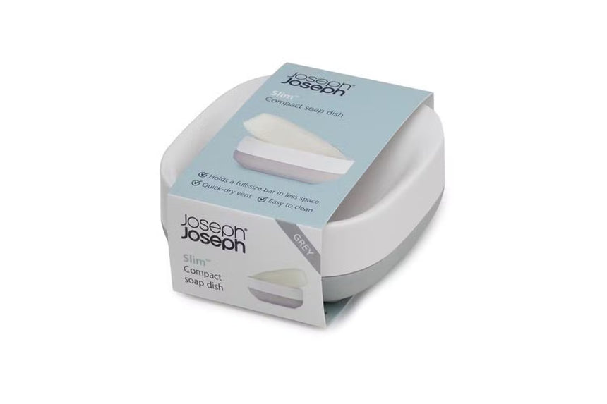 Slim Compact Soap Dish White Bathroom Accessories Slim Compact Soap Dish White Slim Compact Soap Dish White Joseph Joseph