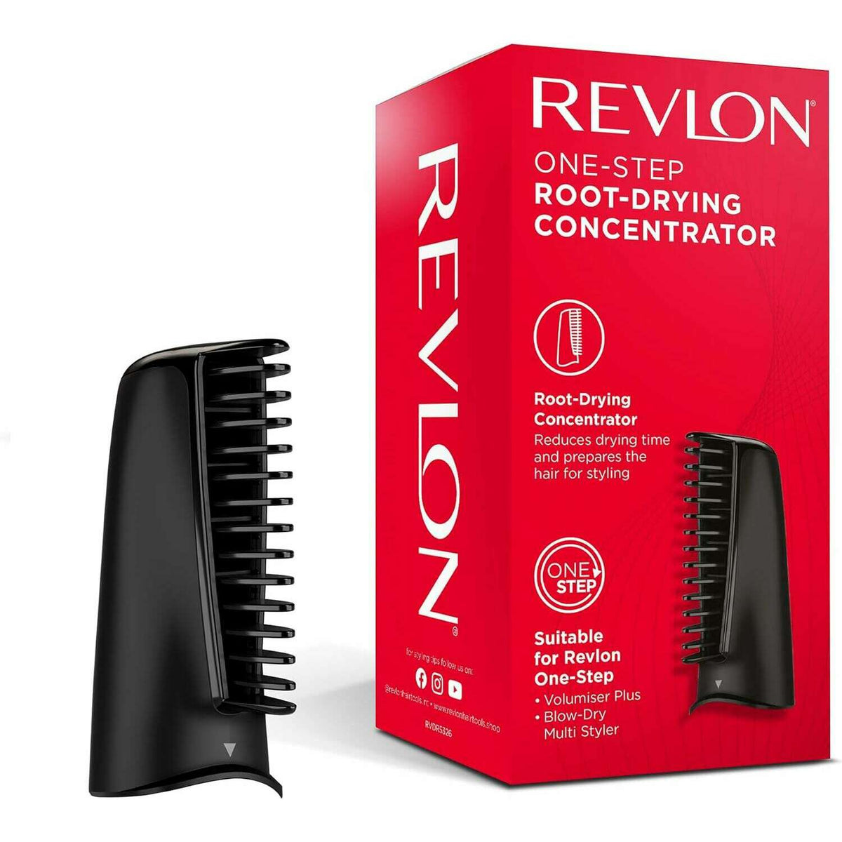 Concentrator Head Attachment - For Revlon PLUS hair brush Concentrator Head Attachment - For Revlon PLUS Concentrator Head Attachment - For Revlon PLUS Revlon