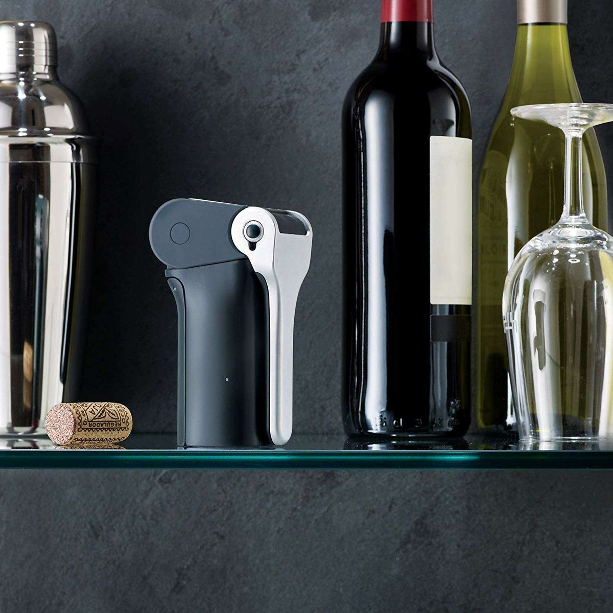 The German Outlet, Joseph Joseph, BarWise™ Compact Lever Corkscrew