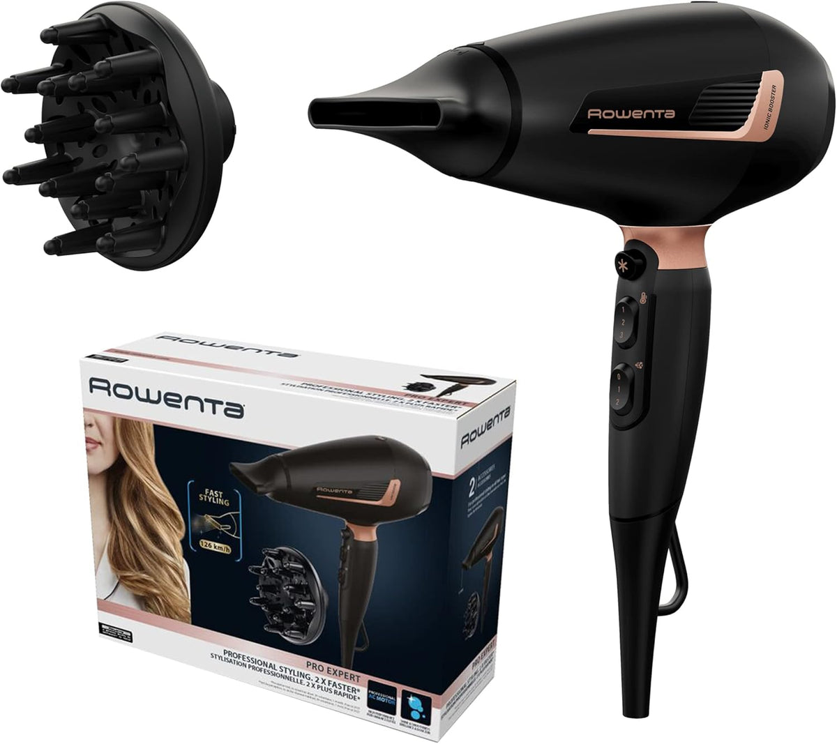 Rowenta Pro Expert Hair Dryer 2200W